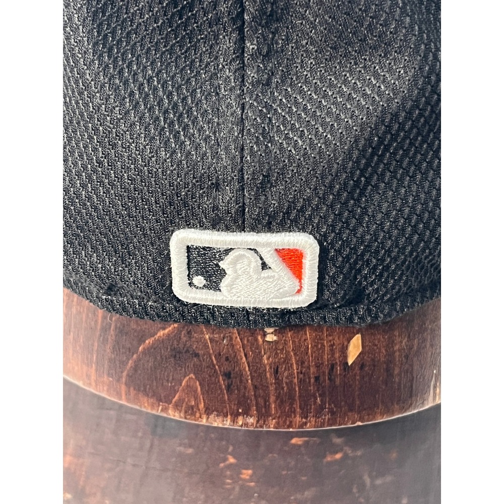 Baltimore Orioles MLB Baseball Cap Orange Black Embroidered Logo Fitted S/M - Picture 6 of 15